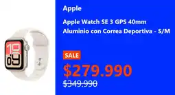 Entel Apple Watch SE 32 GPS 40mm oferta