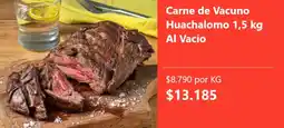 Super Bodega a Cuenta Carne de vacuno huachalomo oferta