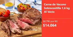 Super Bodega a Cuenta Carne de vacuno sobrecostilla oferta