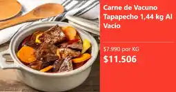 Super Bodega a Cuenta Carne de vacuno tapapecho oferta