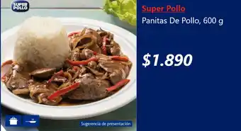 Super pollo panitas de pollo