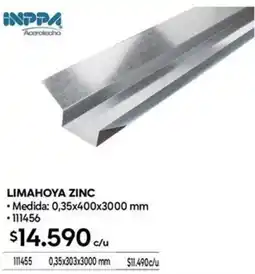Construmart Inppa limahoya zinc oferta