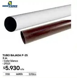 Construmart Tubo bajada p-25 oferta