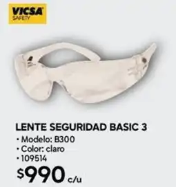 Construmart Lente seguridad basic 3 oferta