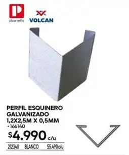 Construmart Perfil esquinero galvanizado oferta