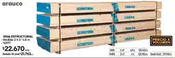 Construmart Arauco viga estructural oferta