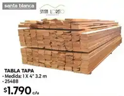 Construmart Tabla tapa oferta