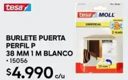 Construmart Tesa burlete puerta perfil p oferta