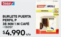 Construmart Burlete puerta perfil p oferta