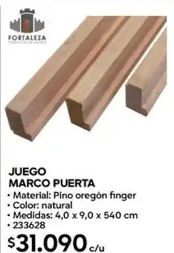 Construmart Juego marco puerta oferta