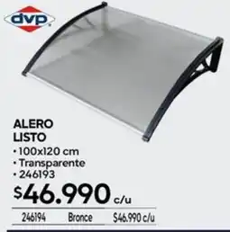 Construmart Alero listo oferta