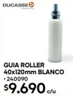 Construmart Ducasse guia roller blanco oferta