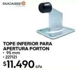 Construmart Ducasse tope inferior para apertura porton oferta