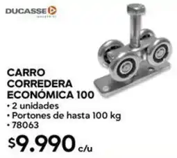 Construmart Ducasse carro corredera económica 100 oferta