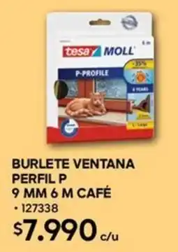 Construmart Tesa moll burlete ventana perfil P café oferta