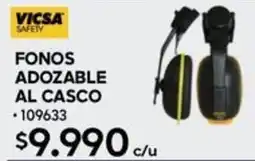 Construmart Vicsa safety fonos adozable al casco oferta