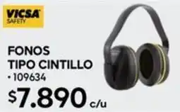 Construmart Vicsa safety fonos tipo cintillo oferta