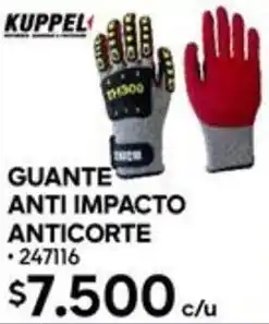 Construmart Kuppel guante anti impacto anticorte oferta