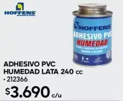 Construmart Hoffens adhesivo pvc humedad lata oferta