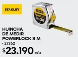 Construmart Stanley huincha de medir powerlock oferta
