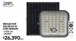 Construmart Logic reflector solar con sensor oferta