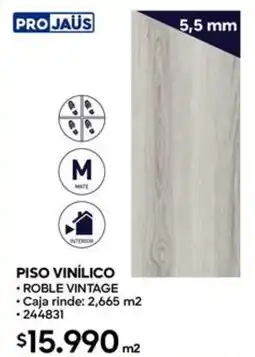 Construmart Pro jaüs piso vinílico oferta