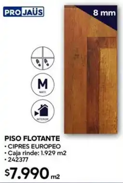 Construmart Pro jaüs piso flotante oferta