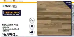 Construmart Angel gres cerámica piso oferta
