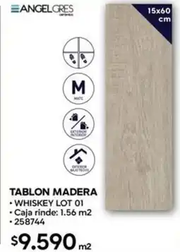 Construmart Angel gres tablon madera oferta