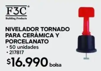 Construmart Nivelador tornado para cerámica y porcelanato oferta
