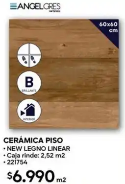 Construmart Angel gres cerámica piso oferta