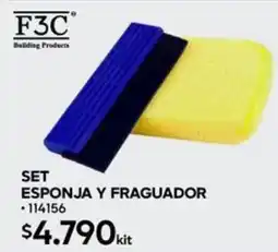 Construmart Set esponja y fraguador oferta