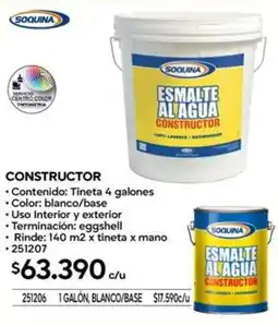 Construmart Soquina constructor oferta