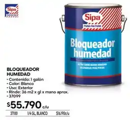 Construmart Sipa bloqueador humedad oferta