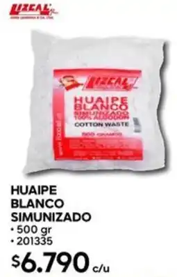 Construmart Lizeal huaipe blanco simunizado oferta