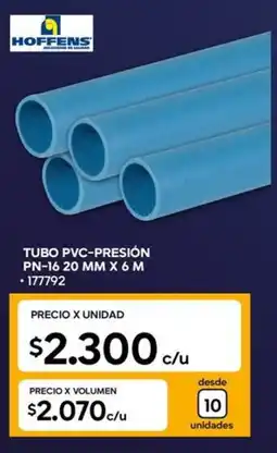 Construmart Hoffens tubo pvc-presión oferta