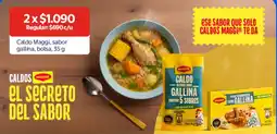 Lider Maggi caldo sabor gallina, bolsa oferta