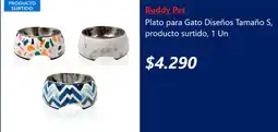 Lider Buddy pet plato para gato diseños tamaño s, producto surtido oferta