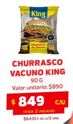 Super Ganga Vacuno king churrasco oferta