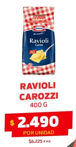 Super Ganga Carozzi ravioli oferta