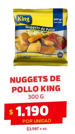 Super Ganga Pollo king nuggets oferta