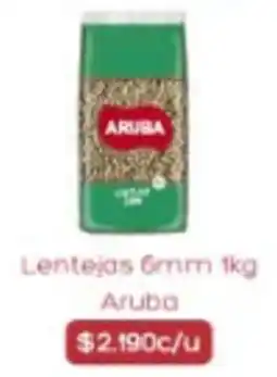 Supermercados Romanini Aruba lentejas oferta