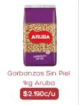 Supermercados Romanini Aruba garbanzos sin piel oferta
