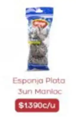 Supermercados Romanini Maniac esponja plata oferta