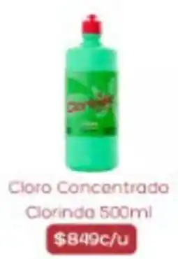Supermercados Romanini Clorinda cloro concentrado oferta