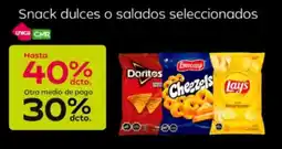 Tottus Doritos snack dulces o salados seleccionados oferta