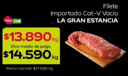 Tottus La gran estancia filete importado cat-v vacío oferta