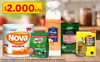 Nova clásica gigante, milo, san jorge molde