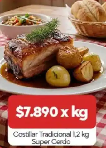 Costillar tradicional super cerdo