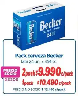Alvi Becker Pack cerveza lata oferta